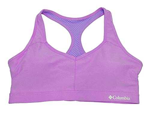 Columbia 1 Pack Tech Omni Freeze Zero (OFZ) Racer-Back Bra-High Support, Purple, Small von Columbia