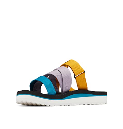 Columbia Alava Slide Sandalen für Damen, Gelb (Golden Yellow x Snowcap), 36 EU von Columbia