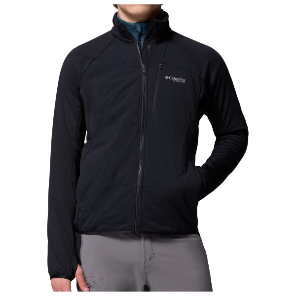 Columbia - Arctic Crest Hybrid Full Zip - Fleecejacke Gr XL schwarz von Columbia