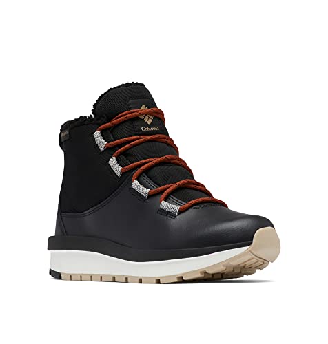 Columbia Autumn Moritza Shorty Winterstiefel für Damen, Schwarz (Black x Warm Gold), 38 EU von Columbia
