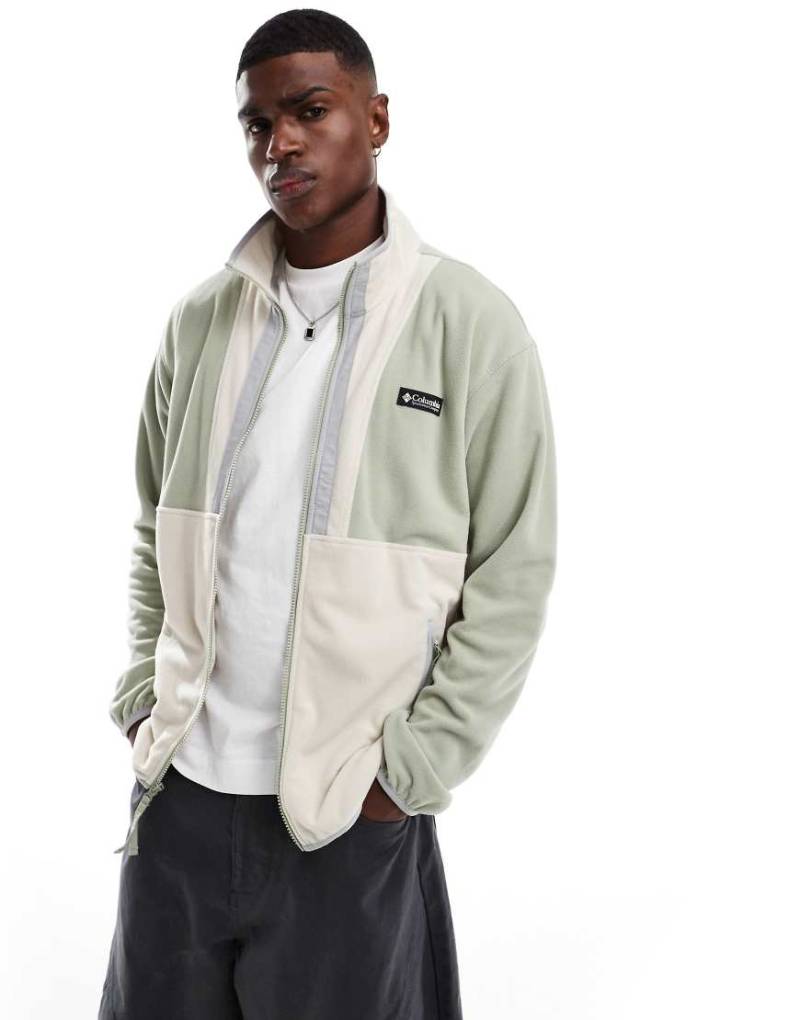 Columbia - Backbowl II Lightweight FZ - Jacke aus Polyfleece in Grün von Columbia
