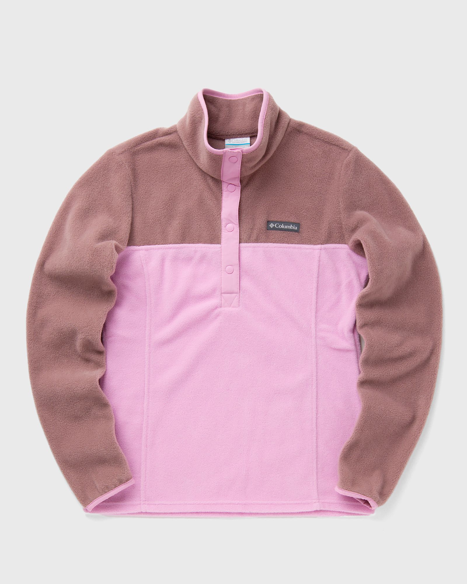 Columbia Benton Springs 1/2 Snap Pullover women Half-Zips pink in Größe:XS von Columbia