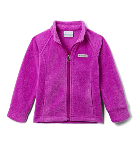 Columbia Benton Springs Fleecejacke für Jugendliche, Mädchen, helles Pflaumenmuster, Größe S von Columbia