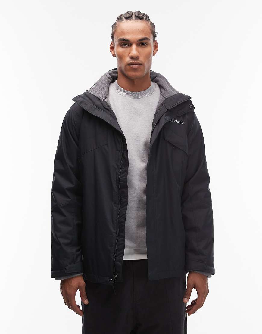 Columbia - Bugaboo III Interchange - Fleece-Jacke in Schwarz von Columbia