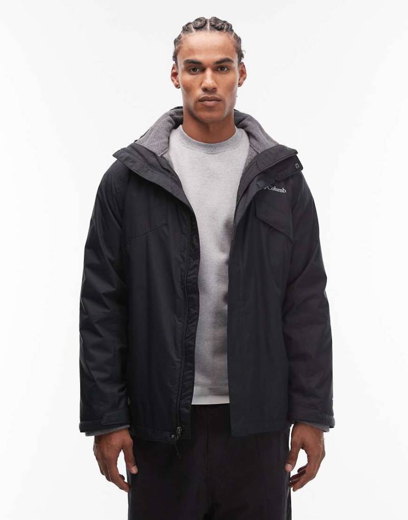 Columbia - Bugaboo III Interchange - Fleece-Jacke in Schwarz von Columbia