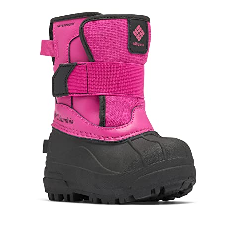 Columbia Bugaboot Celsius Winterstiefel für Kinder, Rot (Wild Fuchsia x Black), 21 EU von Columbia