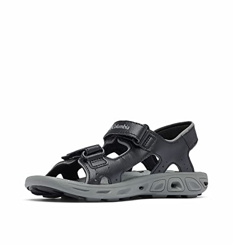 Columbia Childrens Techsun Vent Trekkingsandalen für Unisex Kinder, Schwarz (Black x Columbia Grey), 25 EU von Columbia