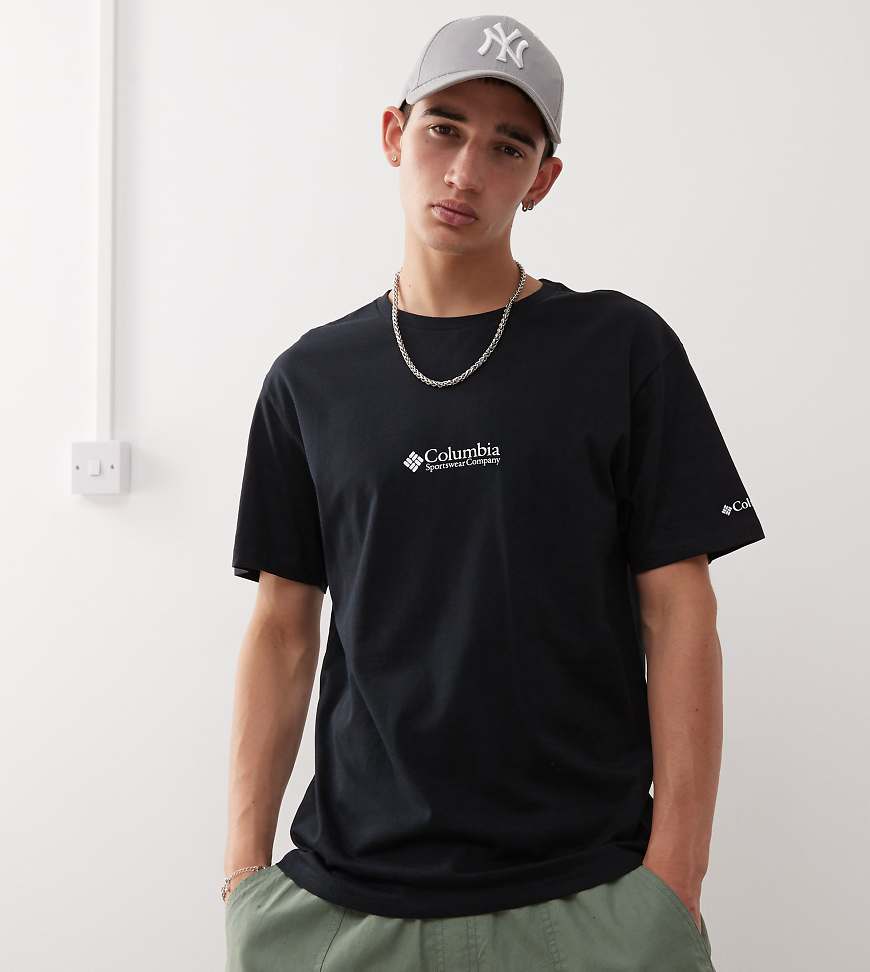 Columbia - CSC - Klassisches, schwarzes T-Shirt Columbia - CSC - Klassisches, schwarzes T-Shirt von Columbia