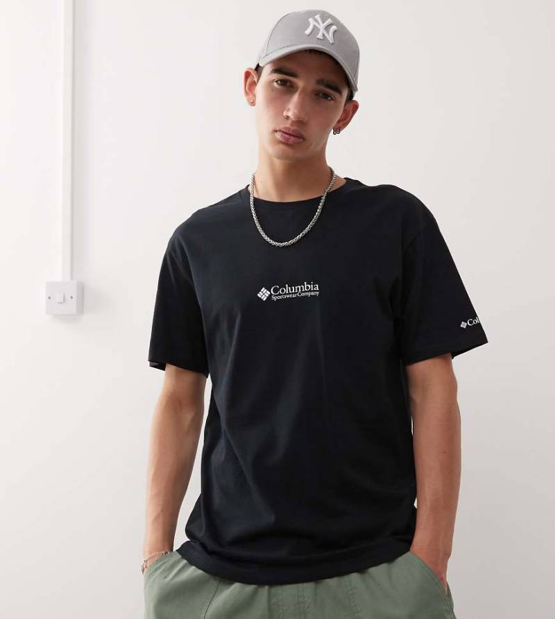 Columbia - CSC - Klassisches, schwarzes T-Shirt von Columbia