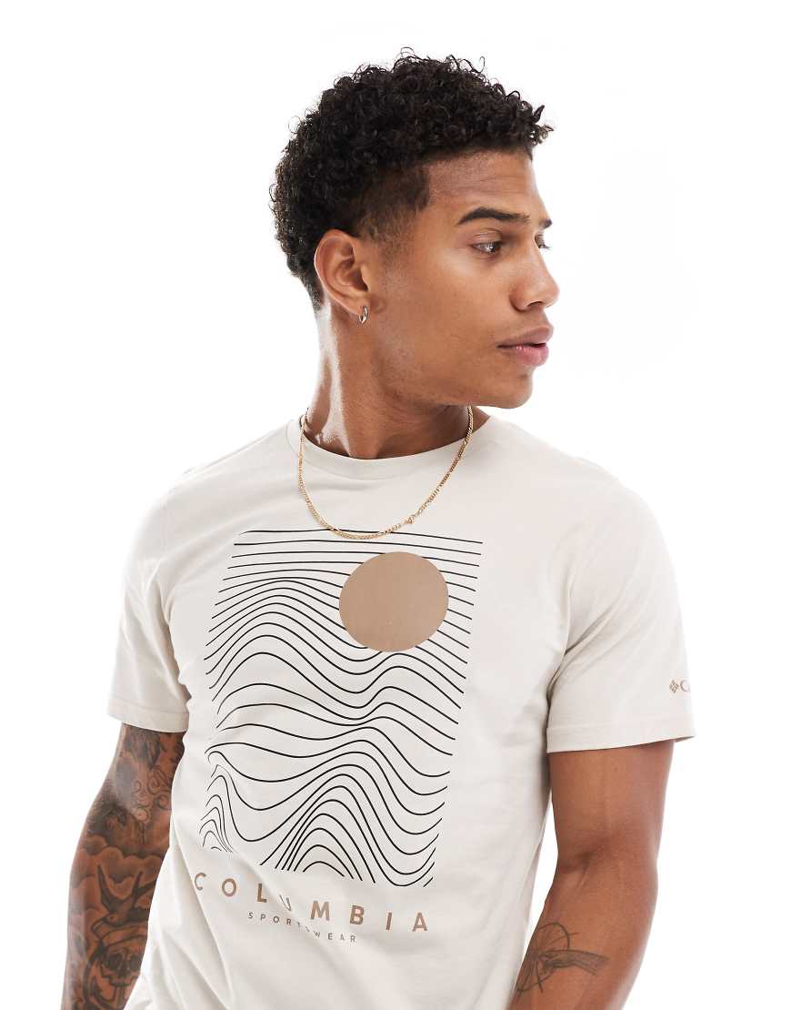 Columbia - CSC Seasonal - T-Shirt in Braun mit Logo von Columbia