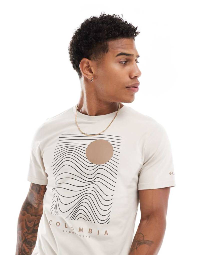 Columbia - CSC Seasonal - T-Shirt in Braun mit Logo Columbia - CSC Seasonal - T-Shirt in Braun mit Logo von Columbia