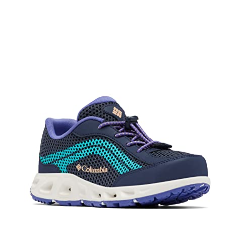 Columbia Childerns Drainmaker 4 Trekking Und Wasserschuhe für Unisex Kinder, Blau (Nocturnal x Geyser), 27 EU von Columbia