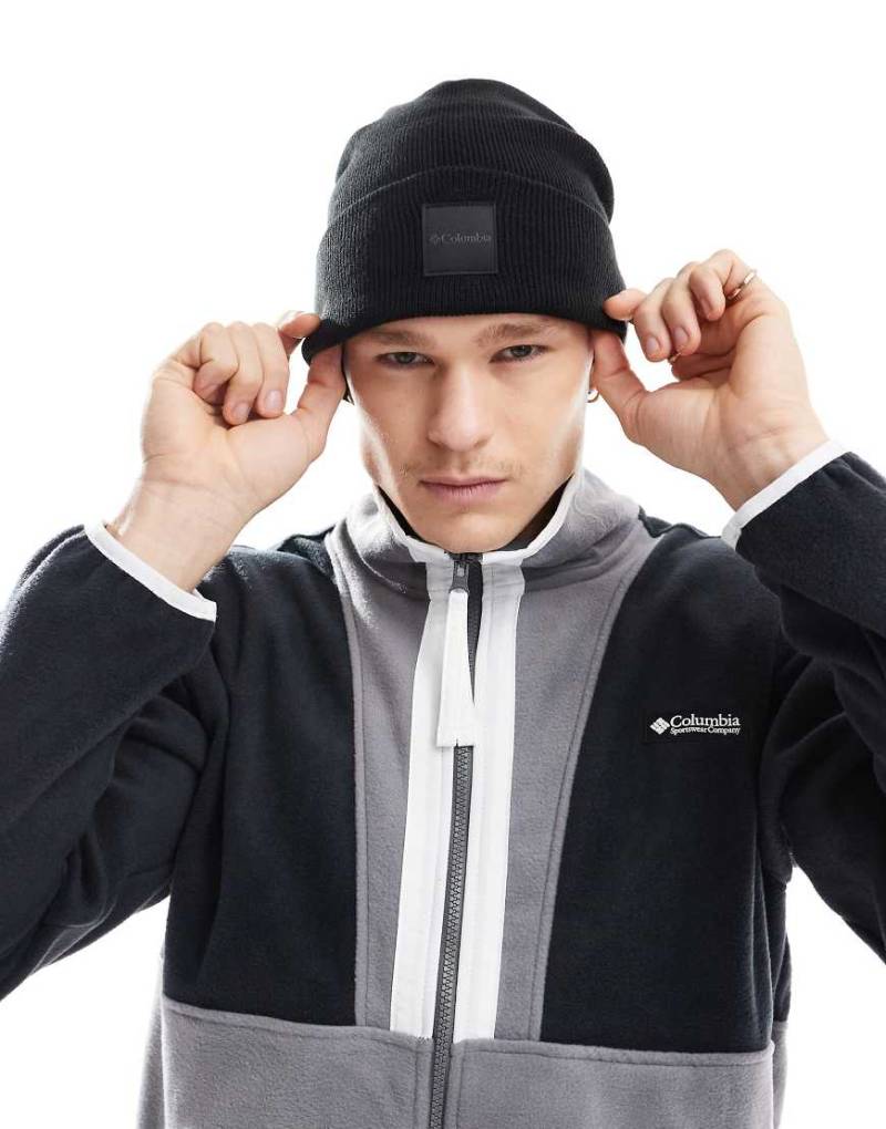 Columbia - City Trek - Beanie aus schwerem Strickmaterial in Schwarz von Columbia
