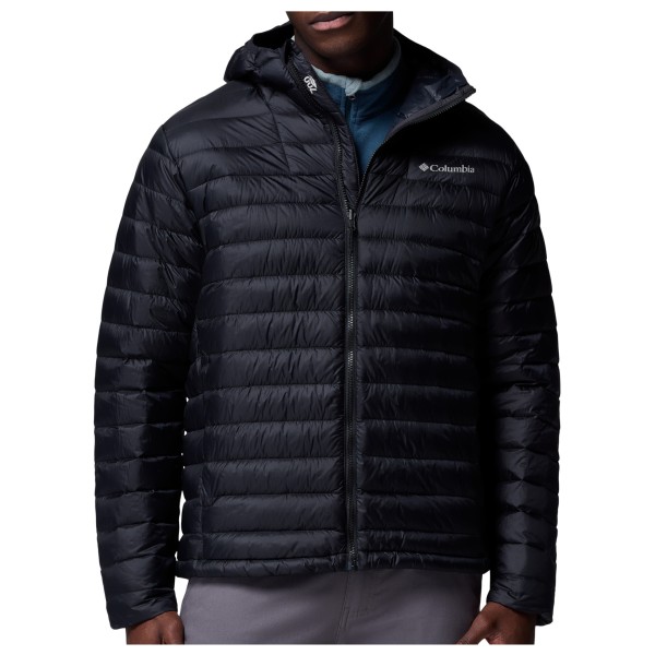 Columbia - Corelite Down Hooded Jacket - Daunenjacke Gr L schwarz von Columbia