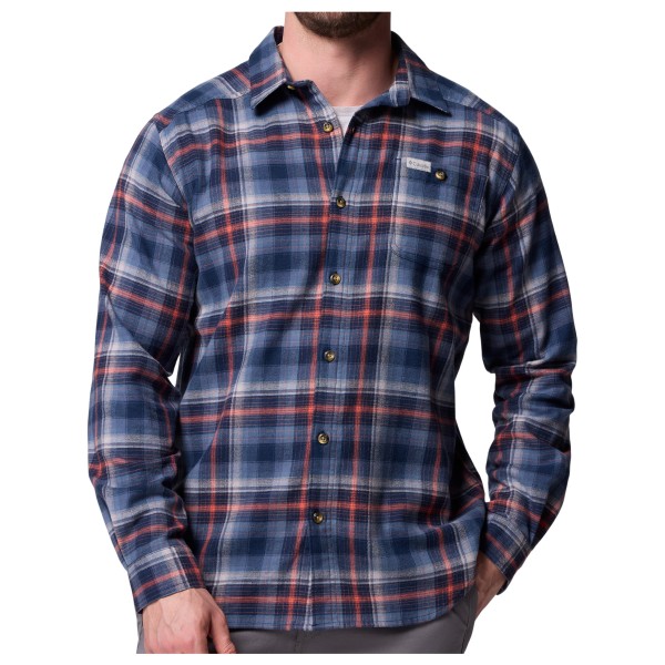 Columbia - Cornell Woods Flannel Long Sleeve Shirt - Hemd Gr M blau von Columbia
