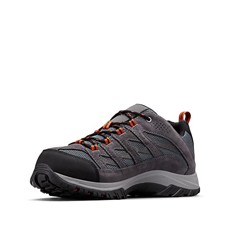 Columbia Crestwood WP wasserdichte Wanderschuhe für Herren, Grau (Graphite x Dark Adobe), 41.5 EU von Columbia