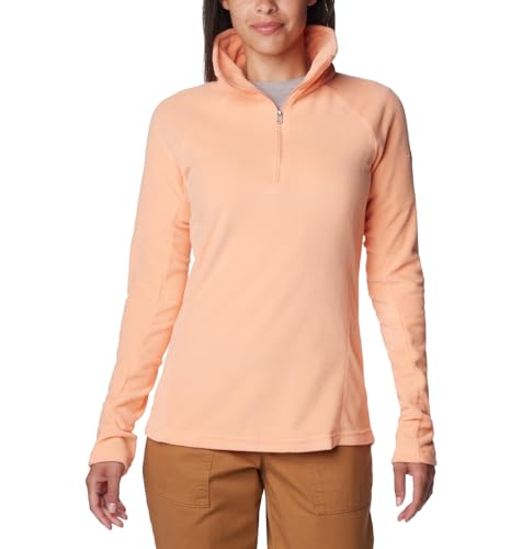 Columbia Damen 1/2 Glacial IV Half Zip, Apricot Fizz, Small von Columbia