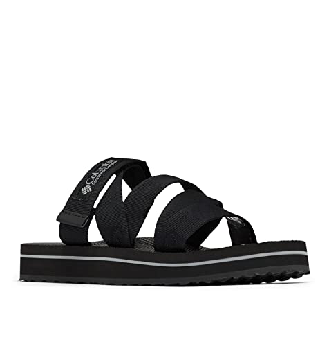 Columbia Alava Slide Sandalen für Damen, Schwarz (Black x Steam), 36 EU von Columbia