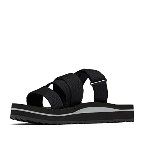 Columbia Alava Slide Sandalen für Damen, Schwarz (Black x Steam), 39 EU von Columbia