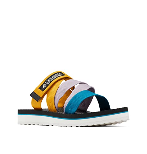 Columbia Alava Slide Sandalen für Damen, Gelb (Golden Yellow x Snowcap), 37 EU von Columbia