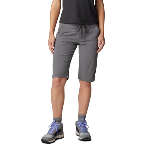 Columbia Damen Anytime Outdoor Lange Bermuda-Shorts, City Grau, 10 von Columbia