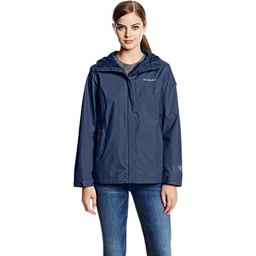 Columbia Damen Arcadia Ii Jacke Regenjacke, Marineblau, 38 von Columbia