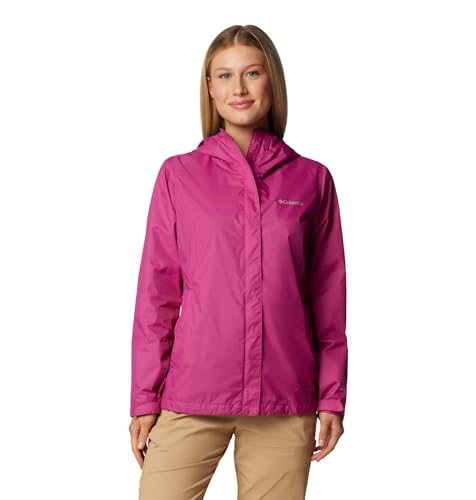 Columbia Damen Arcadia Ii Shell-Jacke, Wild Fuchsia, Large von Columbia