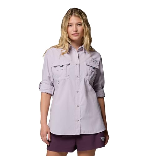 Columbia Damen Bahama Ii Langarm, Lavendel-Perle, X-Groß von Columbia