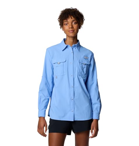 Columbia Damen Bahama Ii Langarm, Weiße Kappe, XX-Large von Columbia