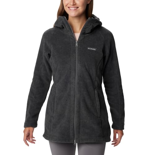 Columbia Damen Benton Federn II in Plus-Größe Fleecejacke, Charcoal Heather, 2X von Columbia