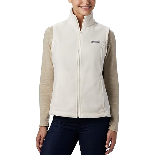 Columbia Damen Benton Springs Fleece-Weste, Kreide, Medium von Columbia