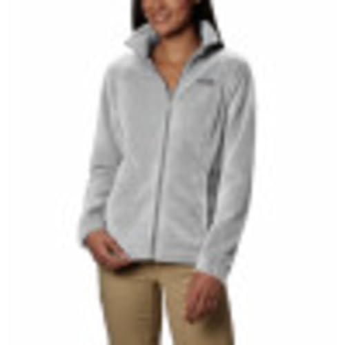 Columbia Damen Benton Springs Full Zip Fleecejacke, Cirrus Grey Heather, Large Petite von Columbia