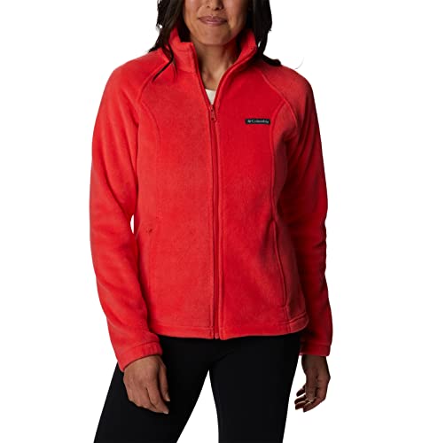 Columbia Damen Benton Springs Full Zip Fleecejacke, Roter Hibiskus, XX-Large von Columbia