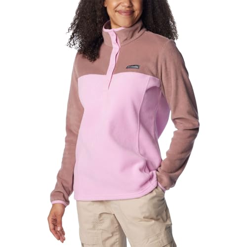 Columbia Damen Benton Springs Half Snap Pullover, Kosmos/Feige, Small von Columbia