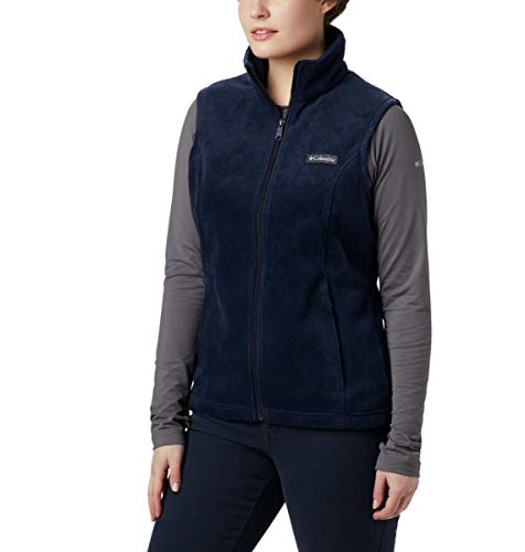 Columbia Damen Benton Springs Vest Fleece-Weste, Dunkel Nachtaktiv, Small von Columbia