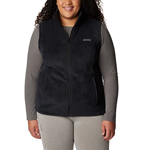Columbia Damen Benton Springs Vest Fleece-Weste, Schwarz, 3X Columbia Damen Benton Springs Vest Fleece-Weste, Schwarz, 3X von Columbia