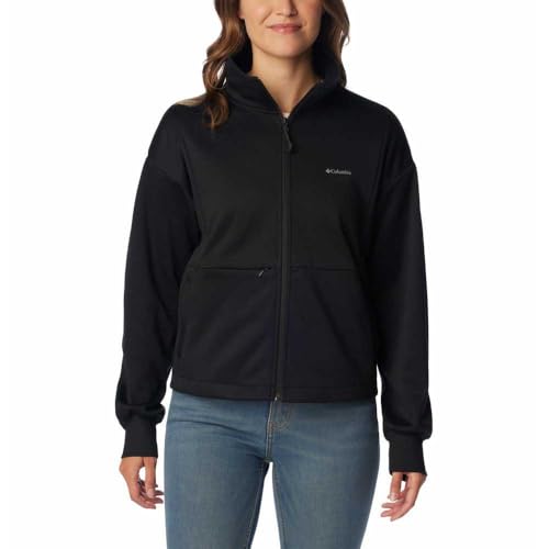 Columbia Damen Boundless Trek Tech Full Zip Fleecejacke mit durchgehendem Reißverschluss, Schwarz, M Columbia Damen Boundless Trek Tech Full Zip Fleecejacke mit durchgehendem Reißverschluss, Schwarz, M von Columbia