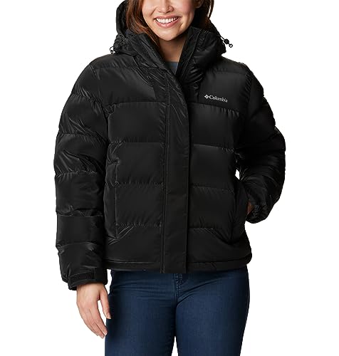 Columbia Damen Bulo Point II Daunenjacke, Schwarzer samtiger Glanz, Medium von Columbia