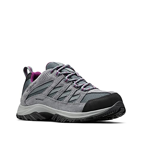 Columbia Crestwood Damen Trekking- & Wanderhalbschuhe, wasserdicht, Graphit Wild Iris, 6 UK Wide von Columbia