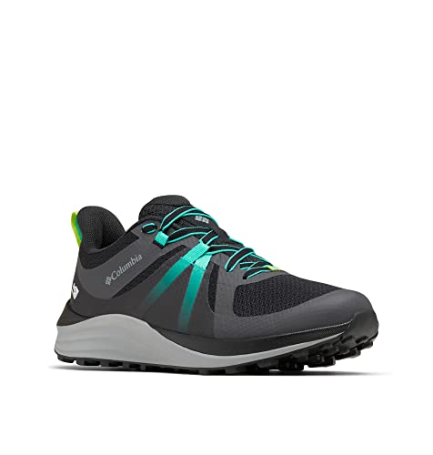 Columbia Escape Pursuit Outdry WP wasserdichte Wanderschuhe für Damen, Schwarz (Black x Electric Turquoise), 38 EU von Columbia