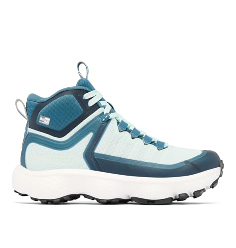 Columbia Damen Escape Thrive Titanium Mid Outdry Wanderschuh, Skylight/Blue Heron, 41.5 EU von Columbia