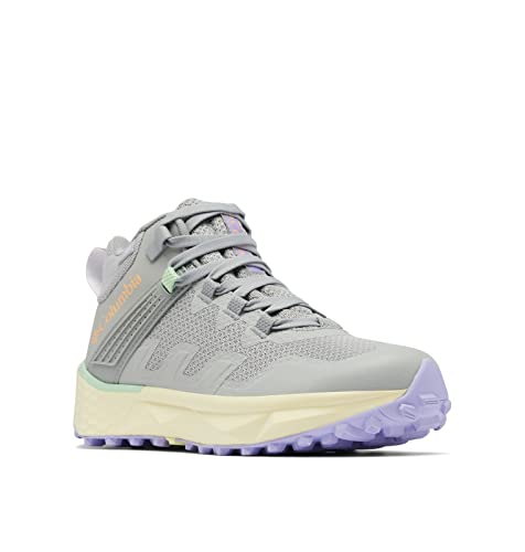 Columbia Damen Facet 75 Mid Outdry Wanderschuh, Steam/Frosted Purple, 39.5 EU von Columbia