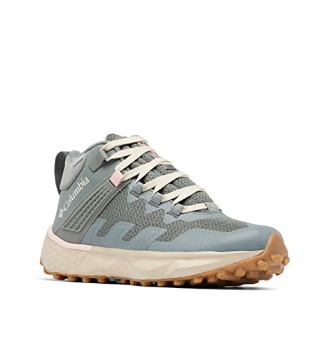 Columbia Damen Facet 75 Mid Outdry wasserdichte Wanderstiefel, Grün (Sedona Sage x Dusty Pink), 39 EU von Columbia