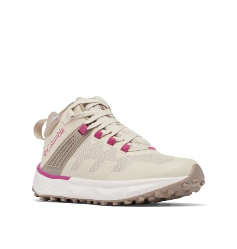 Columbia Women's Facet 75 Mid Outdry Waterproof mid Rise Hiking Boots, Brown (Dark Stone x Dark Fuchsia), 6 UK von Columbia