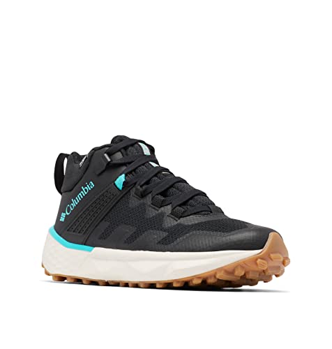 Columbia Damen Facet 75 Mid Outdry wasserdichte Wanderstiefel, Schwarz (Black x Bright Aqua), 41.5 EU Columbia Damen Facet 75 Mid Outdry wasserdichte Wanderstiefel, Schwarz (Black x Bright Aqua), 41.5 EU von Columbia