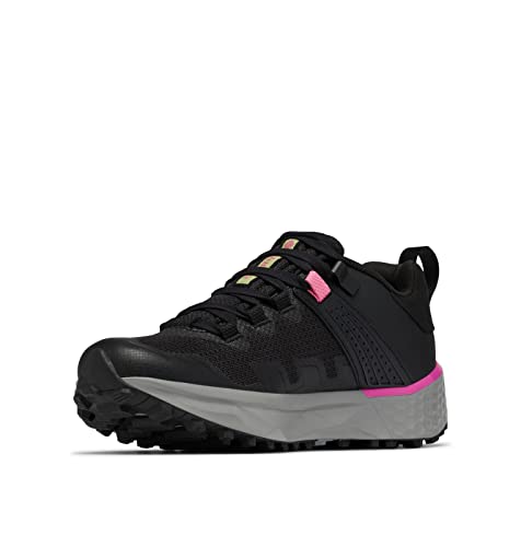 Columbia Women's Facet 75 Outdry Waterproof Low Rise Hiking Shoes, Black (Black x Wild Geranium), 7.5 UK von Columbia