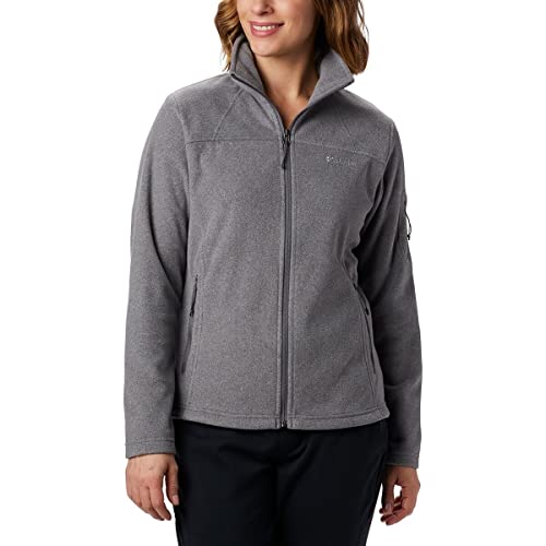 Columbia Damen Fast Trek II Jacke Fleecejacke, City Grey Heather, 1X von Columbia