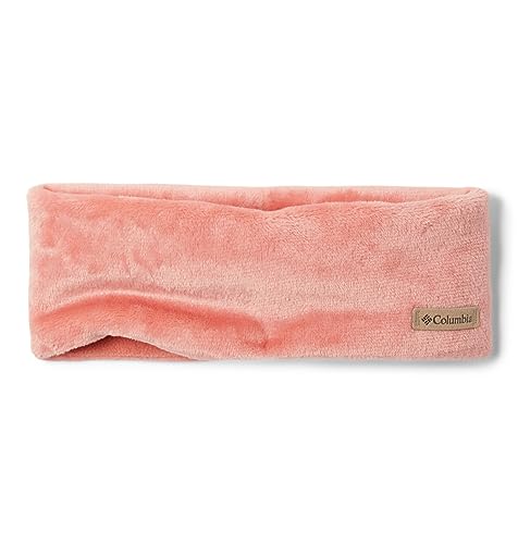 Columbia Damen Fire Side Plüsch Stirnband, Faded Peach, L/XL von Columbia