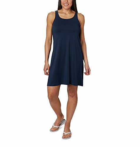 Columbia Damen Freezer III Kleid mit feuchtigkeitstransportierendem und Sonnenschutz-Stoff, Collegiate Navy, Größe S Columbia Damen Freezer III Kleid mit feuchtigkeitstransportierendem und Sonnenschutz-Stoff, Collegiate Navy, Größe S von Columbia