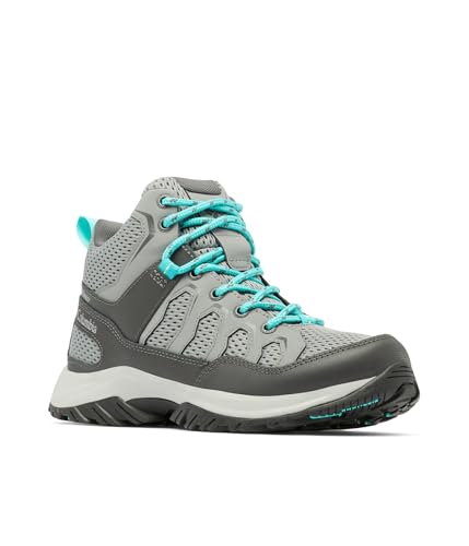 Columbia Damen Granite Trail Mid Waterproof Wanderschuh, Titangrauer Stahl/helles Aqua, 42.5 EU Weit Columbia Damen Granite Trail Mid Waterproof Wanderschuh, Titangrauer Stahl/helles Aqua, 42.5 EU Weit von Columbia